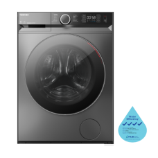 TOSHIBA TW-T23BU105UWS(SK) FRONT LOAD WASHING MACHINE(9.5kg)(Water Efficiency Class 4)